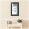ArtToFrames 16x28" Matted Picture Frame with 12x24" Single Mat Photo Opening Framed in 1.25" Black and 2" Mat (FWM-3926-16x28)